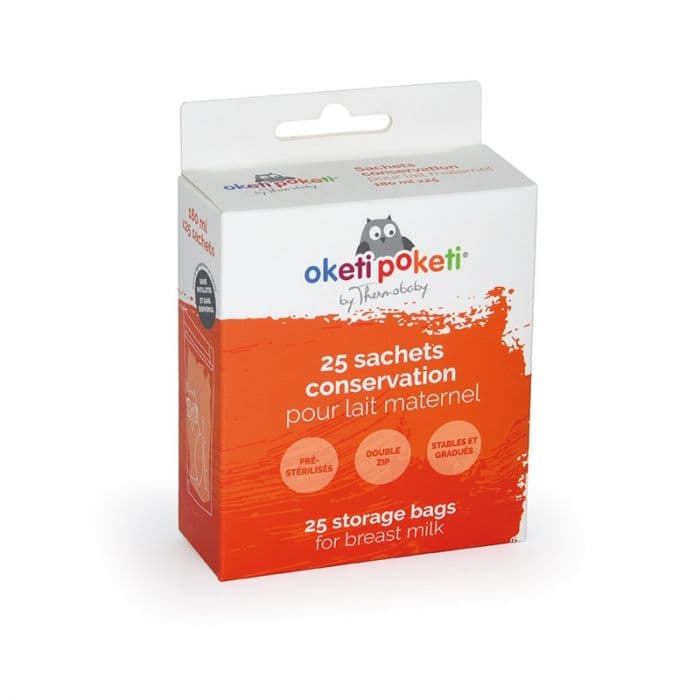Thermobaby-108530 25 Breast Milk Storage Bags